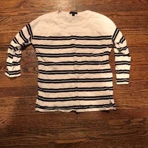 Short sleeved striped top